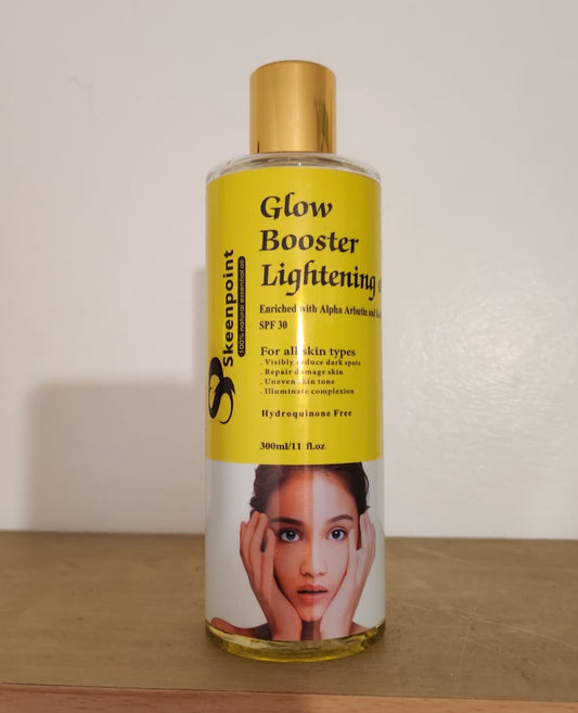 Skeenpoint Glow Booster Lightening Oil 300ml With SPF30 for Radiant Skin Care