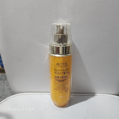 Active E Gluta-C Injection 24K Gold Pure Brightening Body Oil for Radiant Skin Care