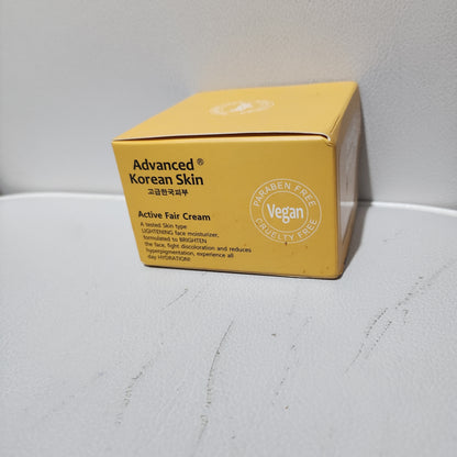 Advanced Korean Skin Active Fair Cream 50g for Radiant Complexion