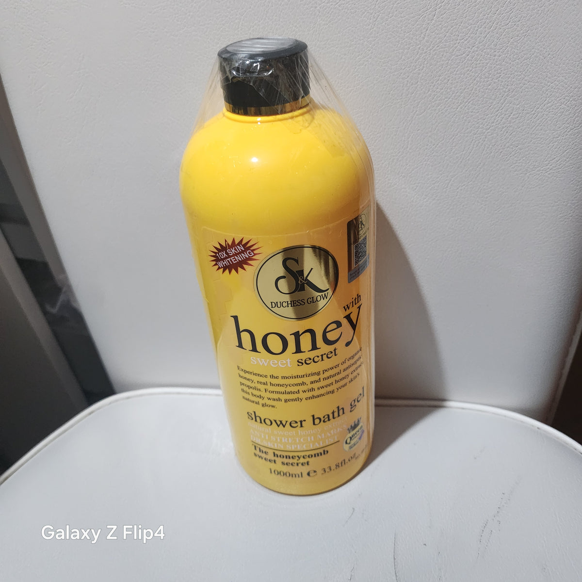 SK Duchess Glow Honey Secret Shower Bath Gel 1000ml - Moisturising & Nourishing Formula for Soft & Silky Skin Body Care