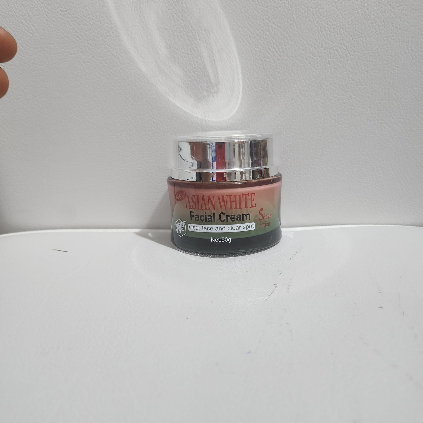 Asian White Facial Cream 50g - Clear Face and Body Care Product for Radiant Skin