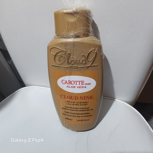 Cloud Nine Carotte Plus Aloe Vera 500ml Moisturising Body Lotion for Soft Smooth Skin