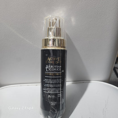 Active Caviar Drip Arbutin Licorice Strong Brightening Oil for Radiant Skin Care