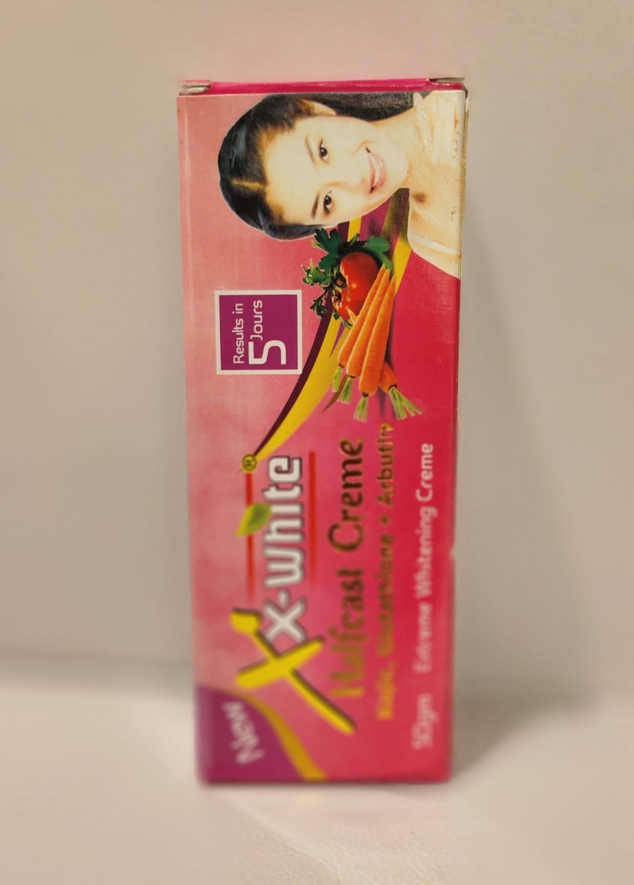 Xx White Half Cast Creme Extreme Whitening Creme 50g for Radiant Skin Care