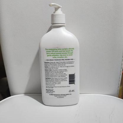 AmLactin Daily Nourish 12% Lactic Acid Moisturising & Hydrating Lotion for Rough Dry Skin 567g Moisture Rich Moisturizer