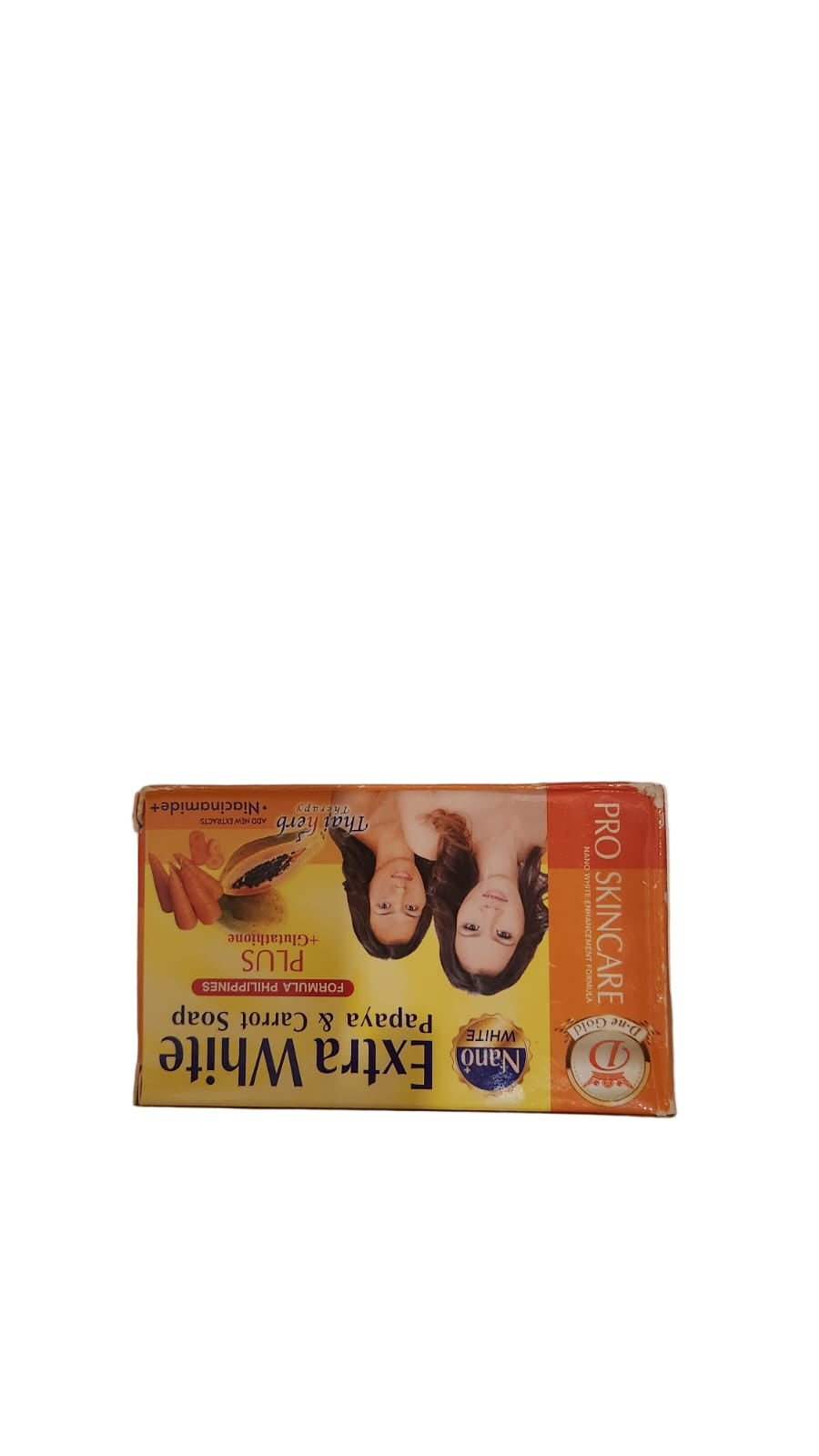 Nano White Extra White Natural Papaya and Carrot Soap X 2 Body Care