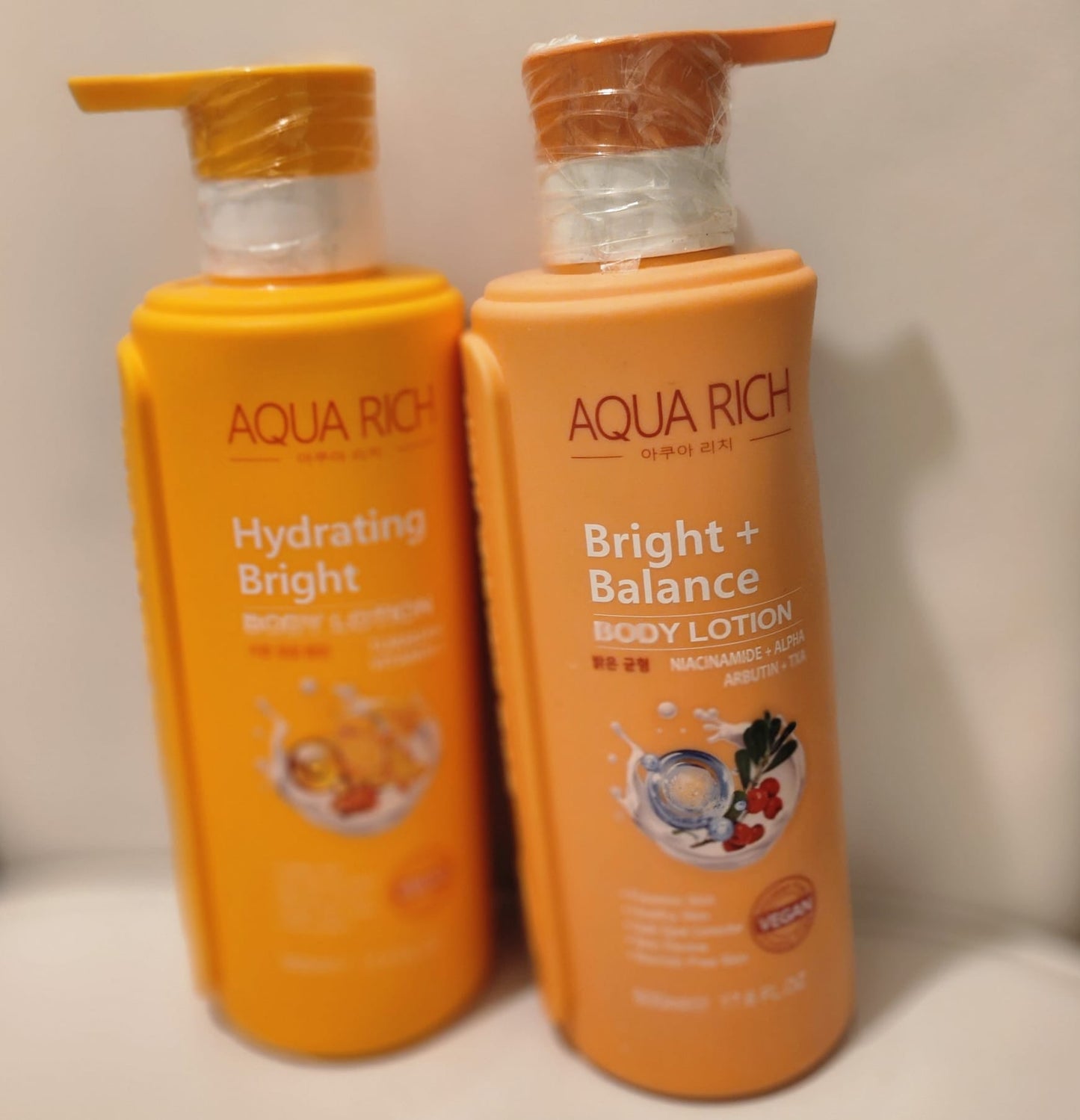 Aqua Rich Body Lotion 500ml - Hydrating Moisturizer for Soft Skin Care