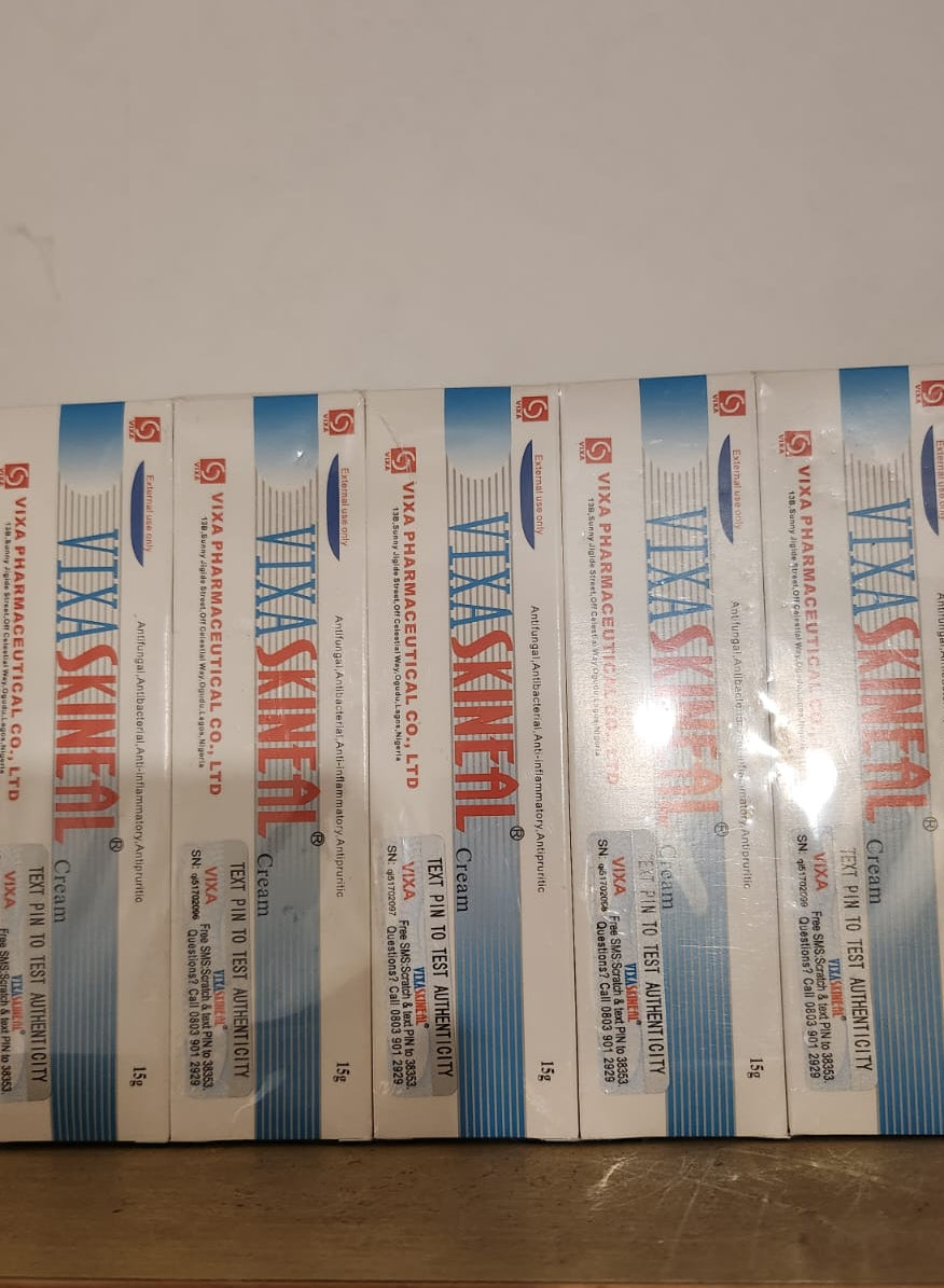 Vixa Skineal Cream Triple Action 15g X 2pc Moisturiser for Skin Repair