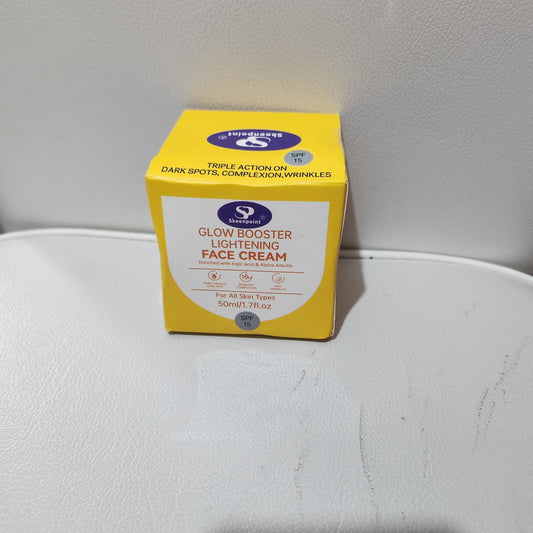 Skeenpoint Glow Booster Lightening Face Cream for All Skin Types 50ml/1.7fl oz