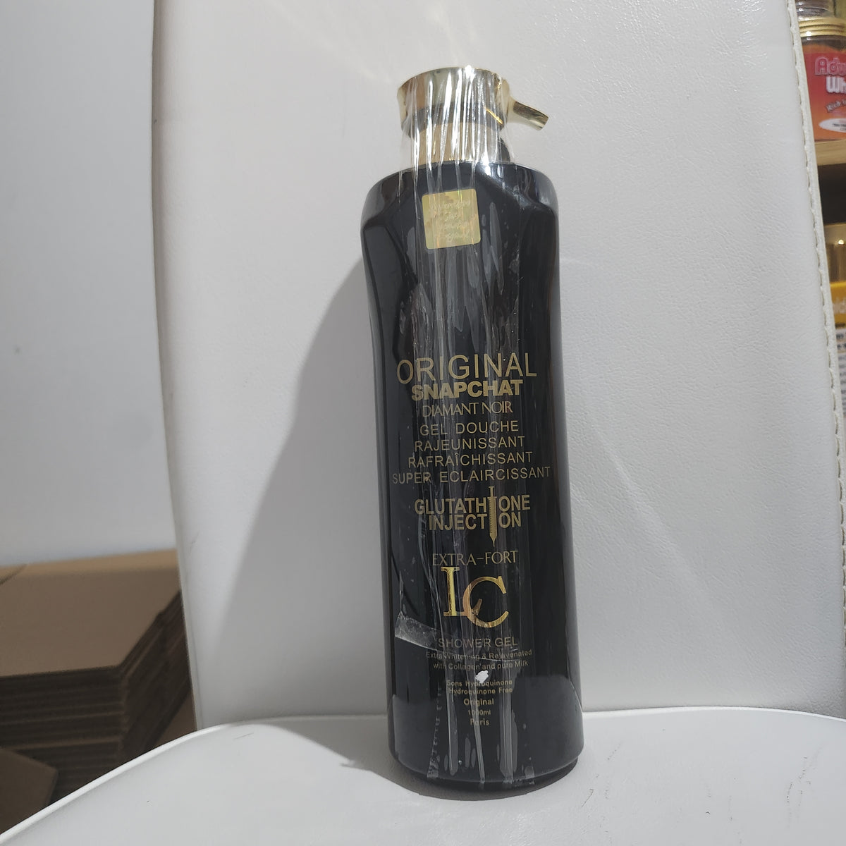 Snapchat Diamant Noir Glutathione Injection Shower gel 1000ml