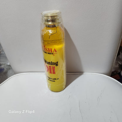 Alisha Extreme White Whitening Body Oil - Highly Effective Formula Without Cream - Ideal for Skin Care