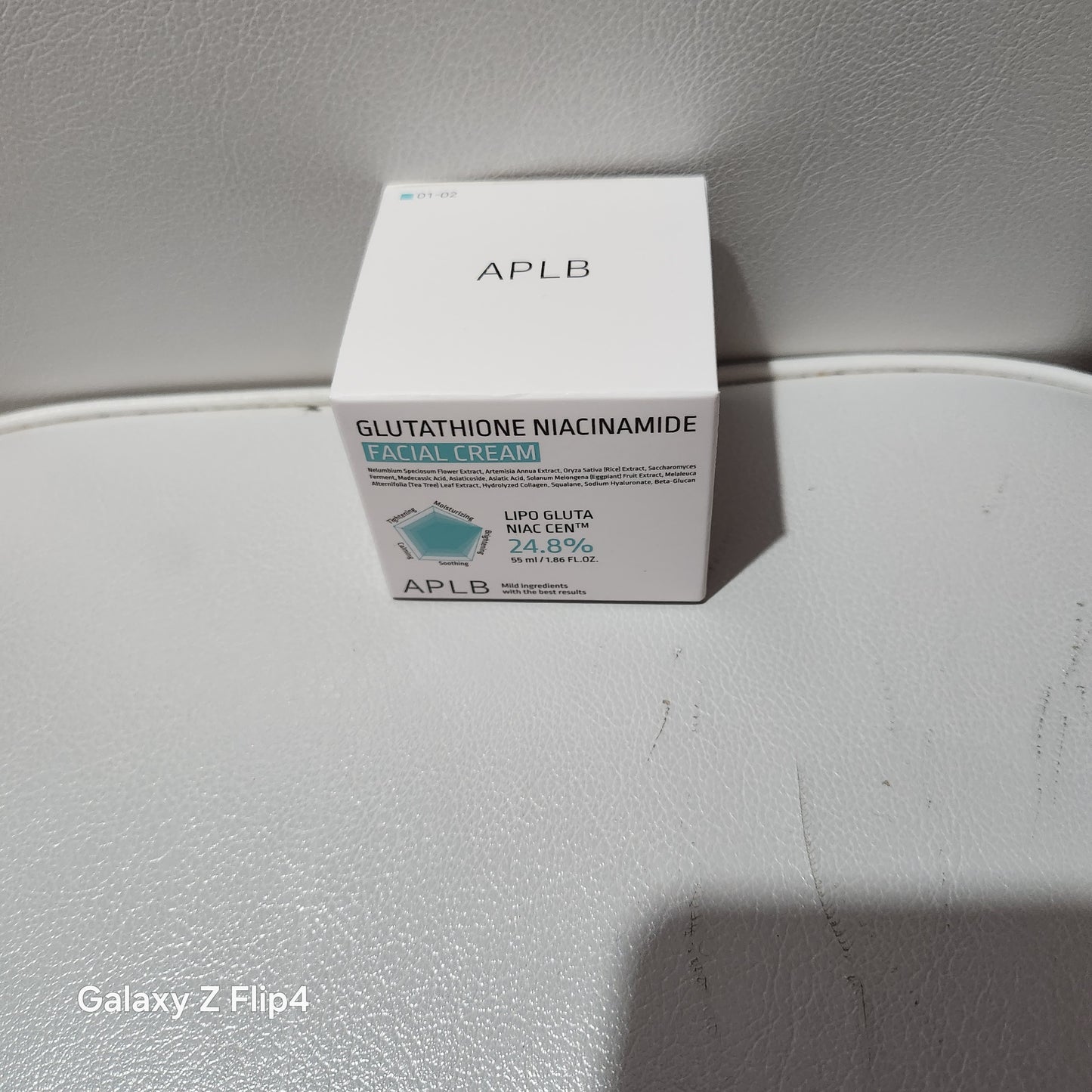 APLB Glutathione Niacinamide Facial Cream 24.8% for Radiant Skin Care Moisturizers - Ideal for Radiant Skin
