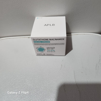APLB Glutathione Niacinamide Facial Cream 24.8% for Radiant Skin Care Moisturizers - Ideal for Radiant Skin