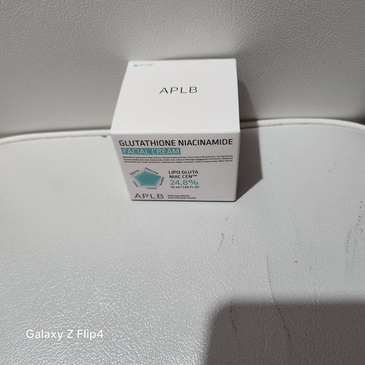 APLB Glutathione Niacinamide Facial Cream 24.8% for Radiant Skin Care Moisturizers - Ideal for Radiant Skin