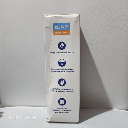 PanOxyl Acne Foaming Wash for Face & Body Maximum Strength Clear Existing Acne Prevent New Breakouts