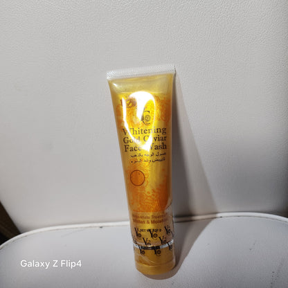 YC Gold Caviar Face Wash for Radiant Skin Care Treatment