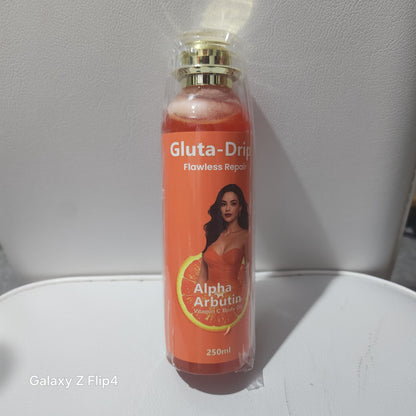 Gluta-Drip Flawless Repair Alpha Arbutin 250ml Skincare Product for Radiant Skin