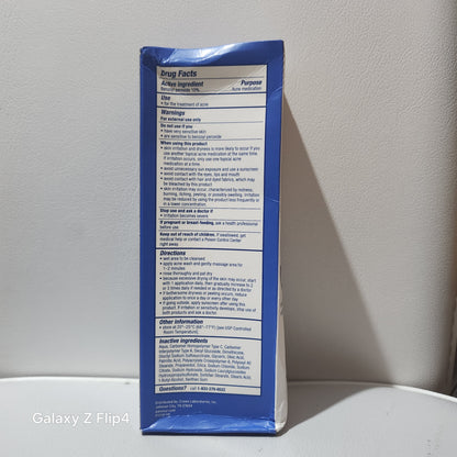 PanOxyl Acne Foaming Wash for Face & Body Maximum Strength Clear Existing Acne Prevent New Breakouts