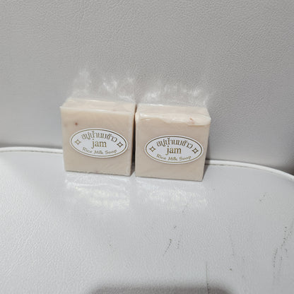 Jam Rice Milk Soap - Gentle Cleansing Bar for Daily Use