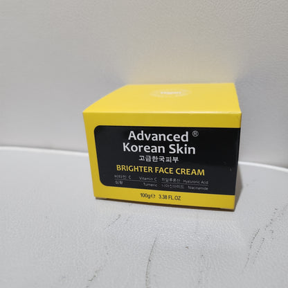 Advanced Korean Skin Brighter Face Cream 100g for Radiant Complexion