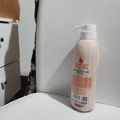 Advanced Korean Skin Lightening & Barrier Repair Body Lotion 500ml Vegan Cruelty Free Paraben Free