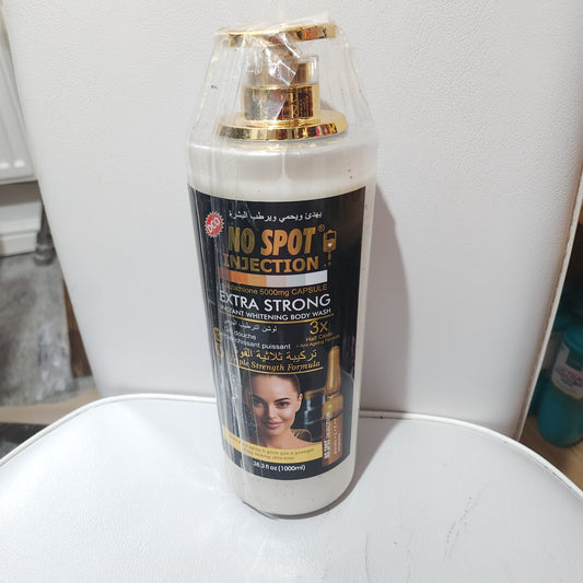 No Spot Injection Body Wash 3x Strength Formula 1000ml - Skin Repair Cleanser for Enhanced Hygiene