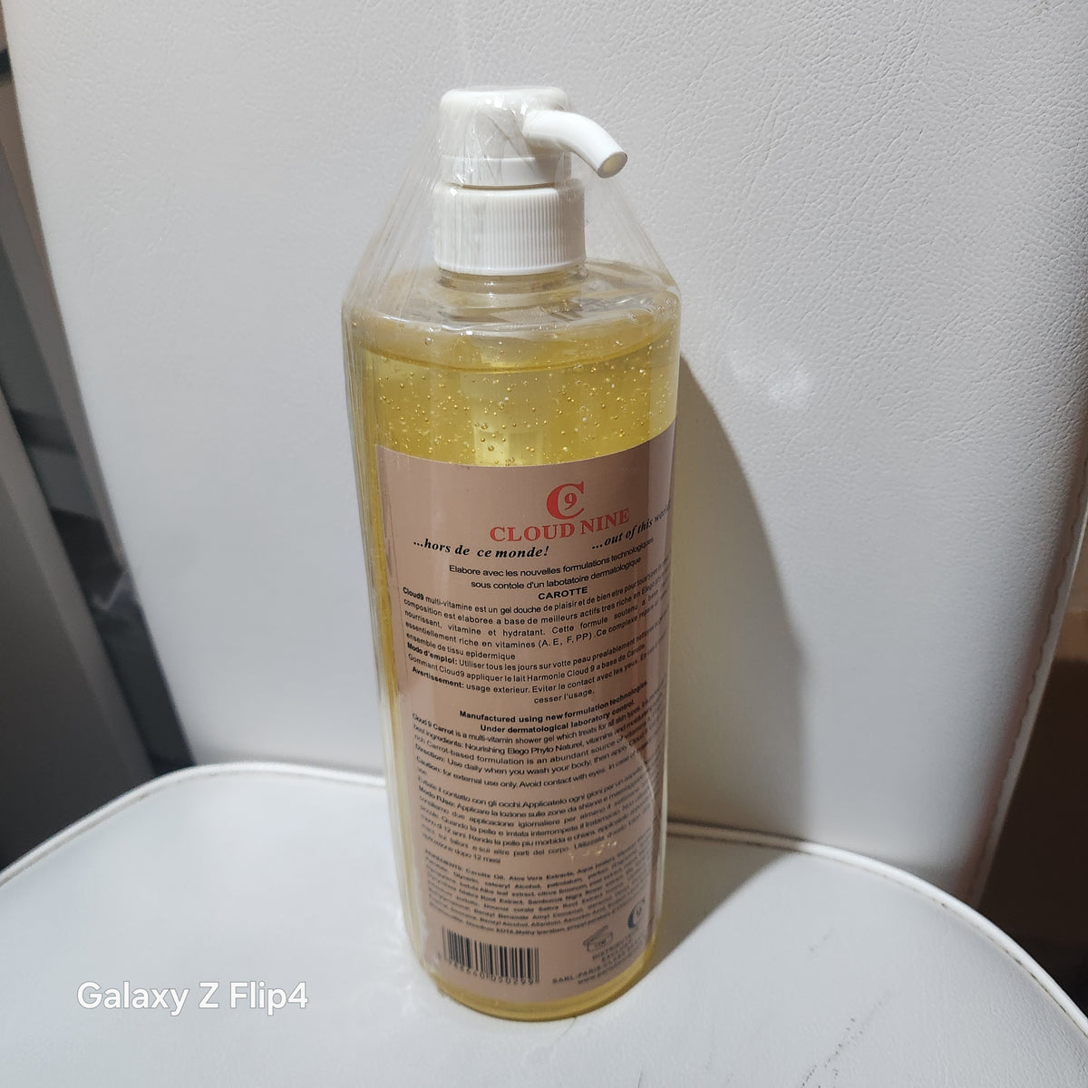 Cloud Paris Carotte Plus Aloe Vera Cloud Nine Shower Gel 1000ml - Moisturising & Soothing Formula