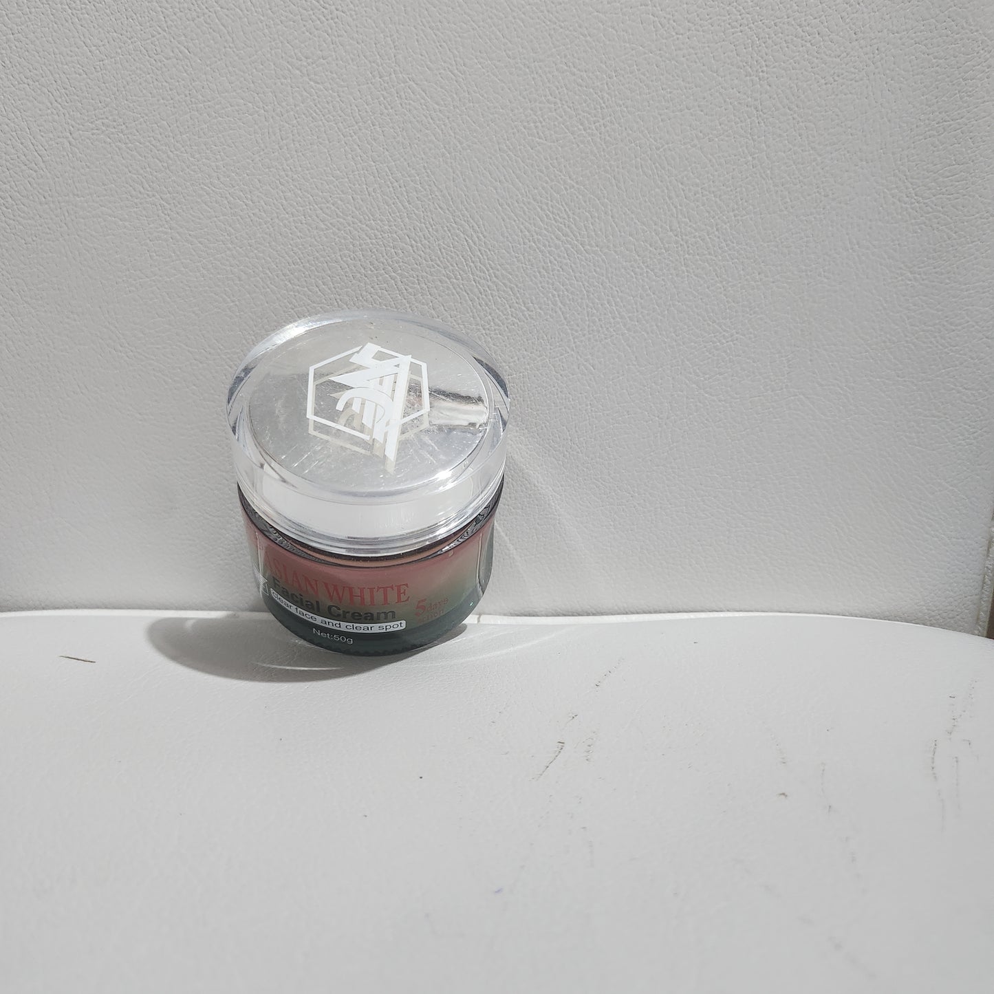 Asian White Facial Cream 50g - Clear Face and Body Care Product for Radiant Skin