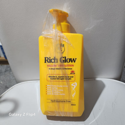 Rich Glow Body Lotion - Moisturizers for Skin Repair & Hydration