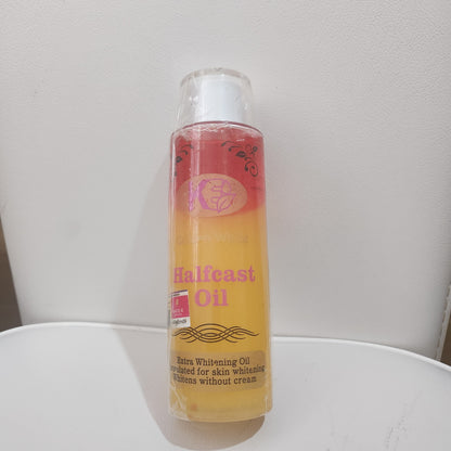 Golden white half cast oil body oil