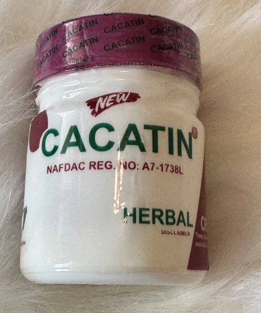 Cacatin Herbal Antiseptic Cream 20g - 2 Pcs Pack for Skin Care Skin Repair Acne