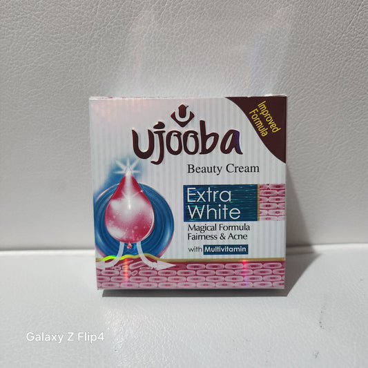Ujooba Extra White Beauty Cream with Multivitamin for Fairness & Acne Treatment