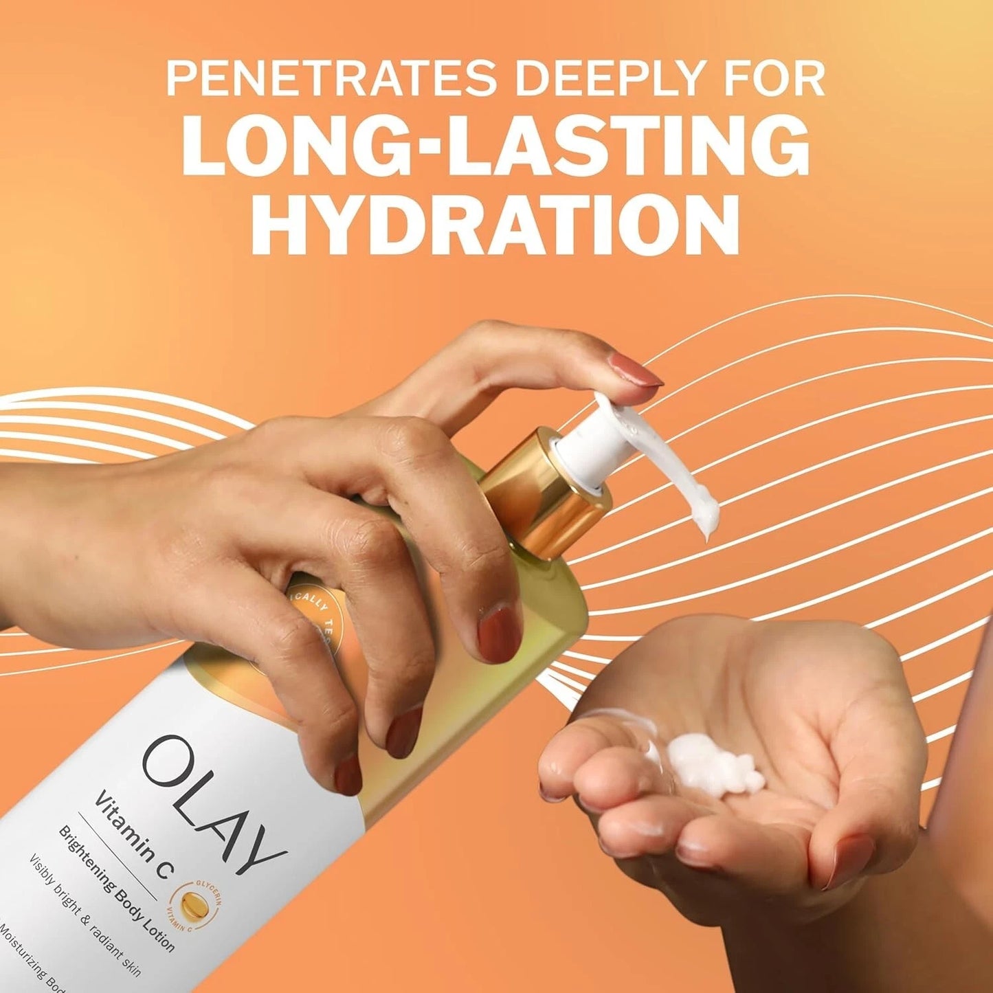 Olay Vitamin C Body Brightening Lotion And Wash Set -with Hydrating Formula
