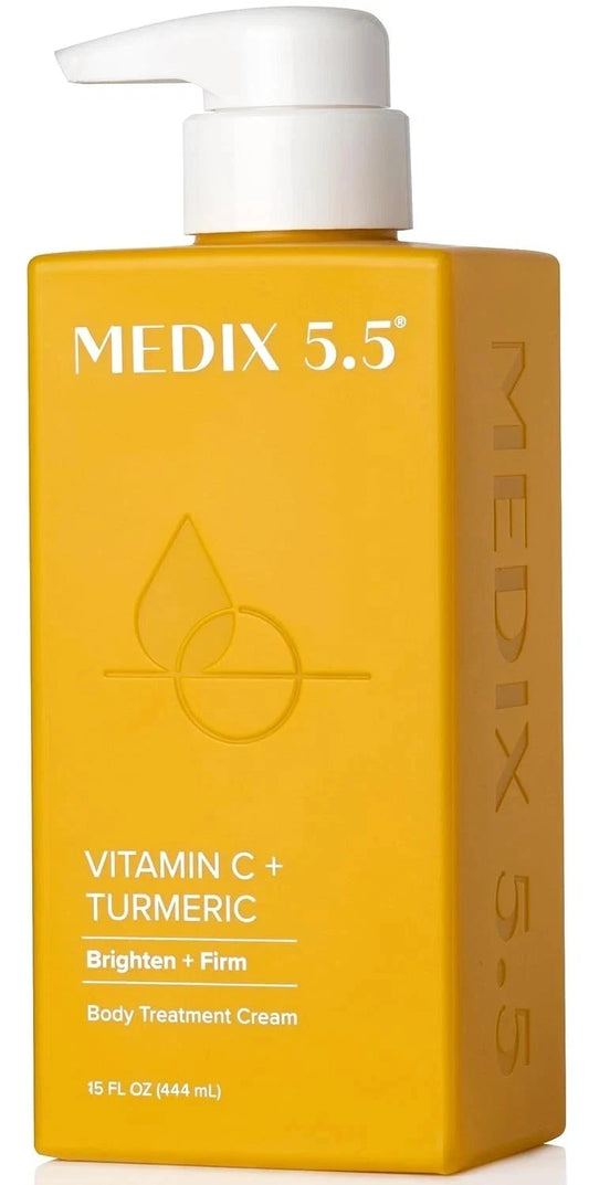 Brand New Medix 5.5 Vitamin C + Turmeric Firming and Brightening Cream 444 ml