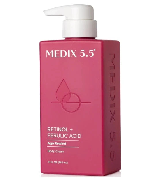 Medix Retinol & Ferulic Acid Age Rewind Body Treatment Cream 5.5 444ml
