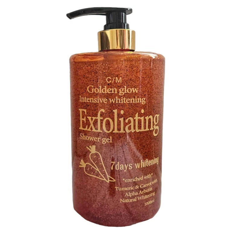 Golden Glow Intensive Whitening Exfoliating Shower Gel 1000ml